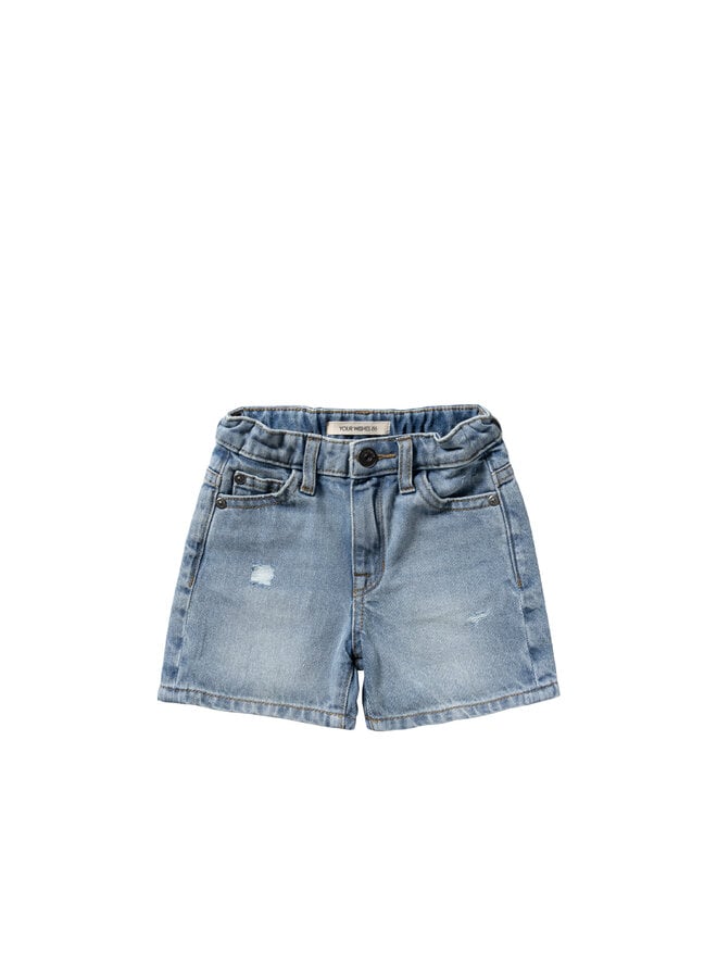 Relaxed shorts - Denim blue