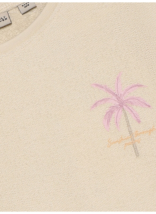 Daily7 - T-shirt backprint - Sandshell