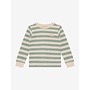 Daily7 - T-shirt longsleeve stripe - Green milieu