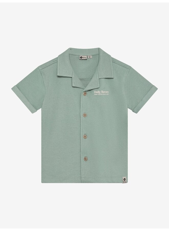 T-shirt fancy polo - Green milieu