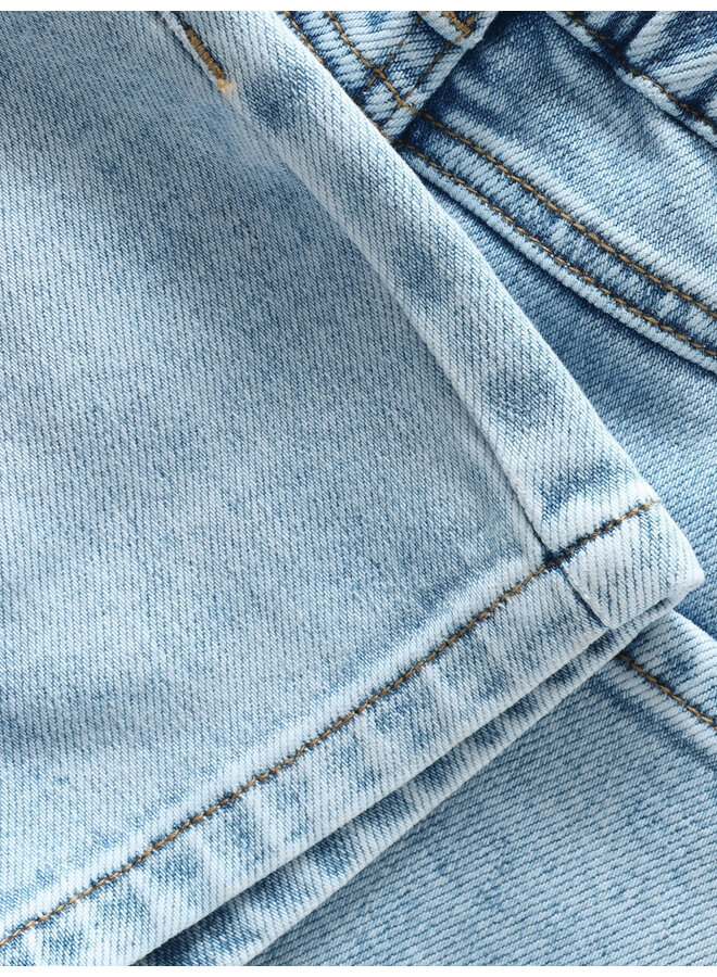 Daily7 - Denim baggy shorts - Blue denim