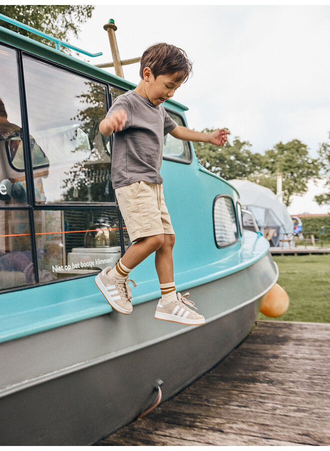 Daily7 - Canvas cargo shorts - Sandshell