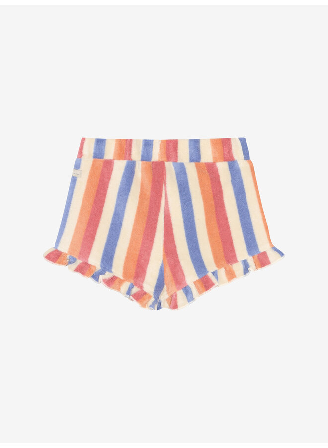 Daily7 - Terry shorts striped - Heather rose