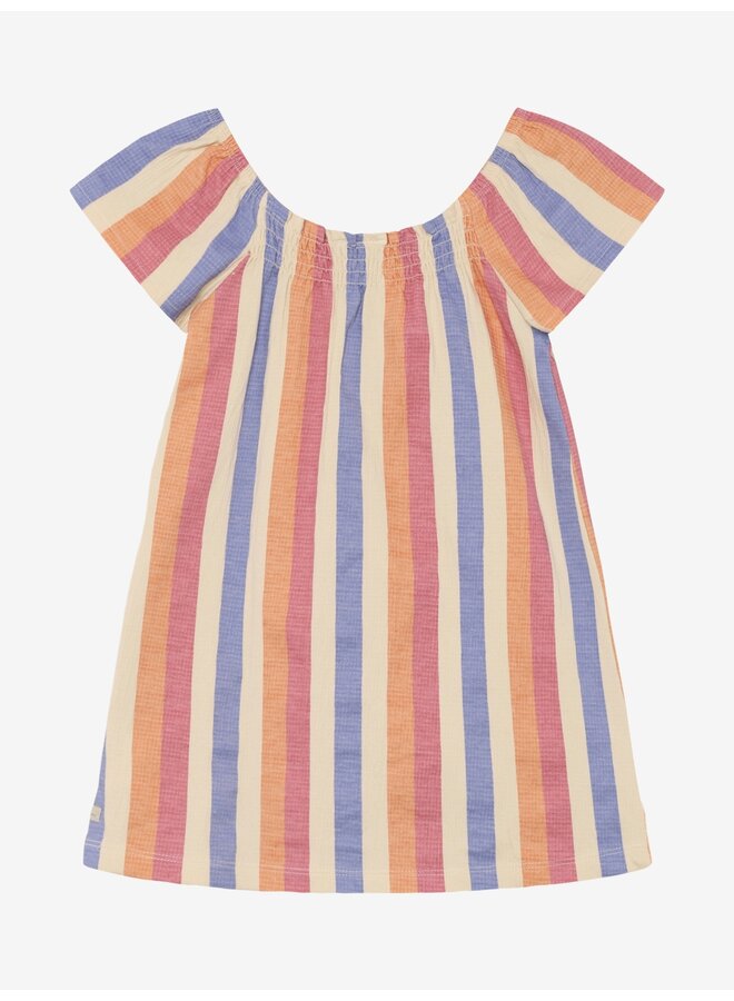 Daily7 - Dress striped - Heather rose