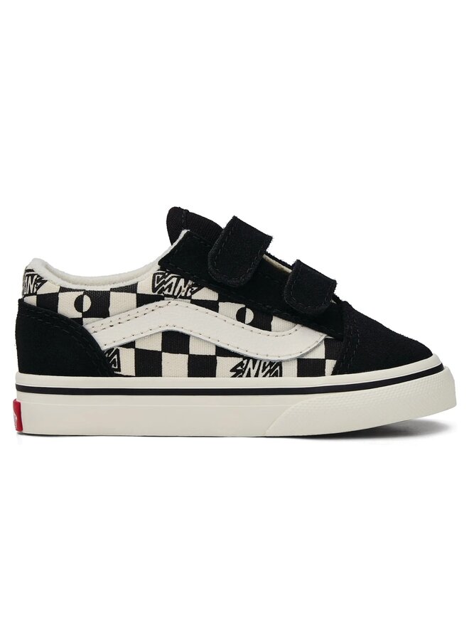 Vans - Old skool V geo check - Black