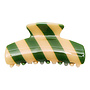 Mimi & Lula - Striped claw clip - Green