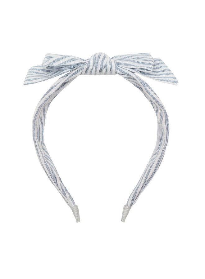 Mimi & Lula - Stripe bow alice - Blue
