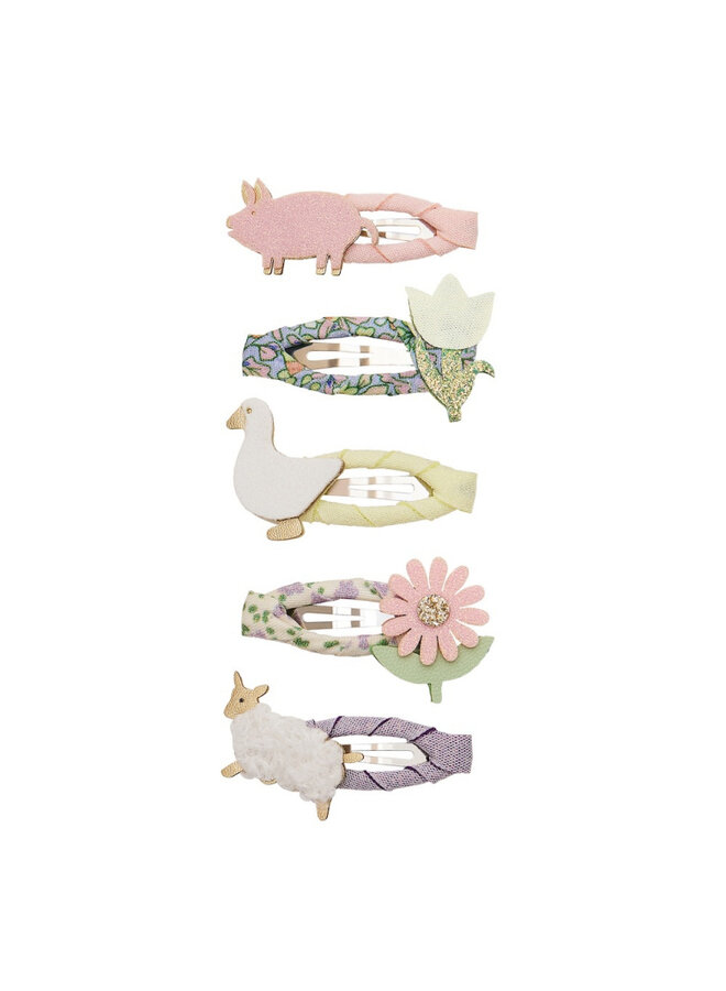 Mimi & Lula - Farmyard mini clic clacs - Multi