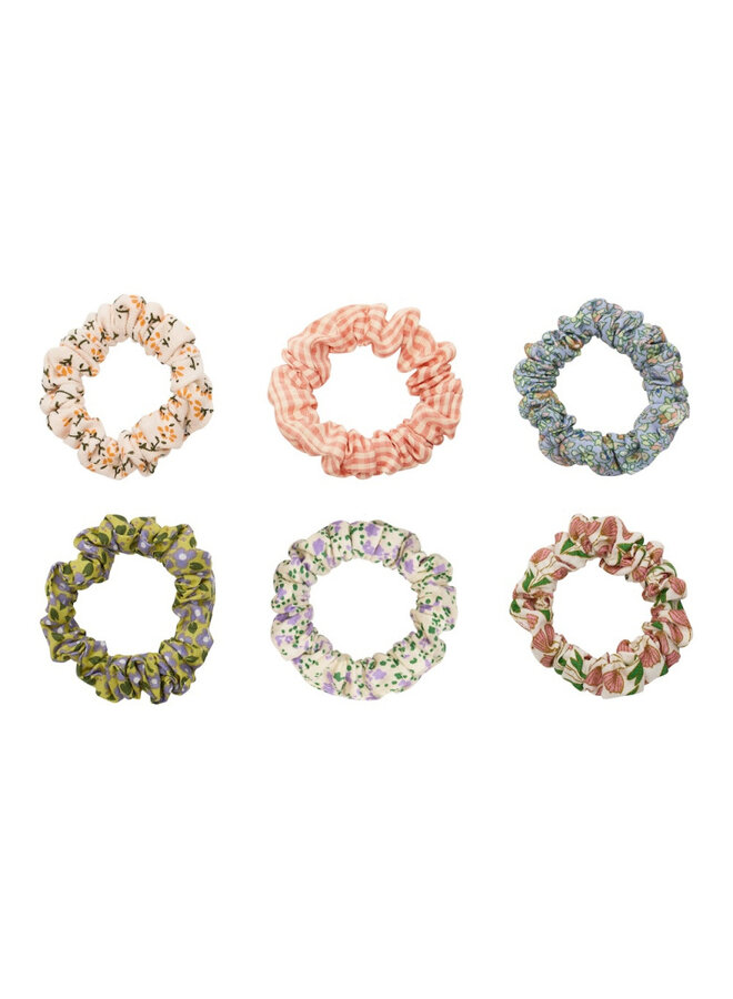 Spring floral scrunchies - Multi