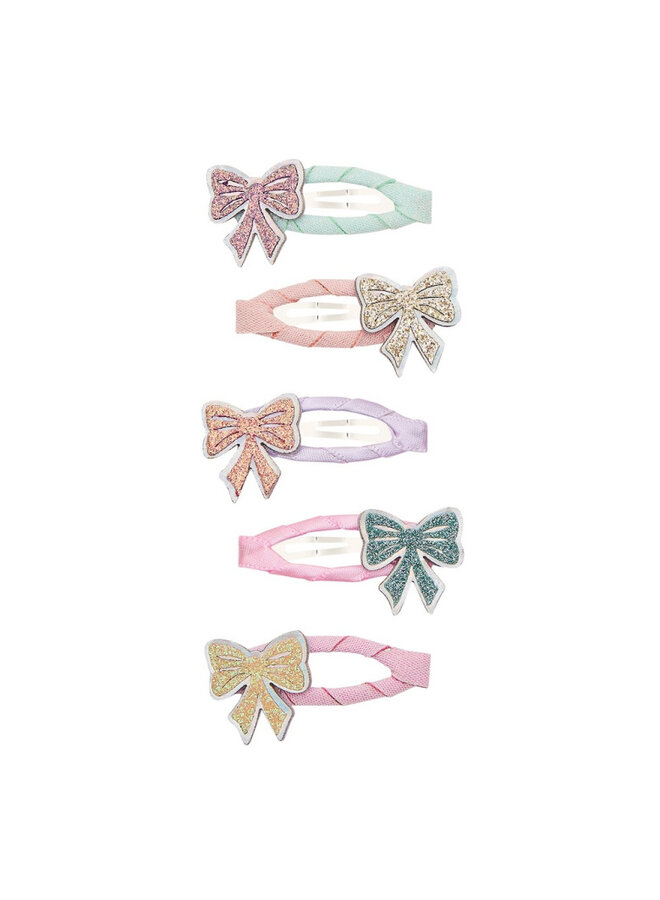 Sparkle bow mini clic clacs - Multi