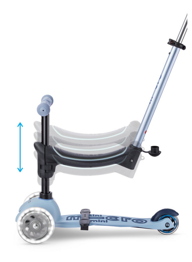 Micro Step - Mini Micro 6in1 Rock & Go LED - Blauw