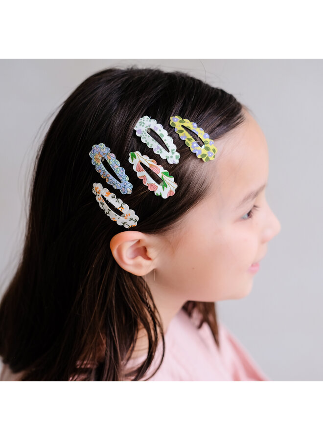 Mimi & Lula - Spring scalloped clic clacs - Multi