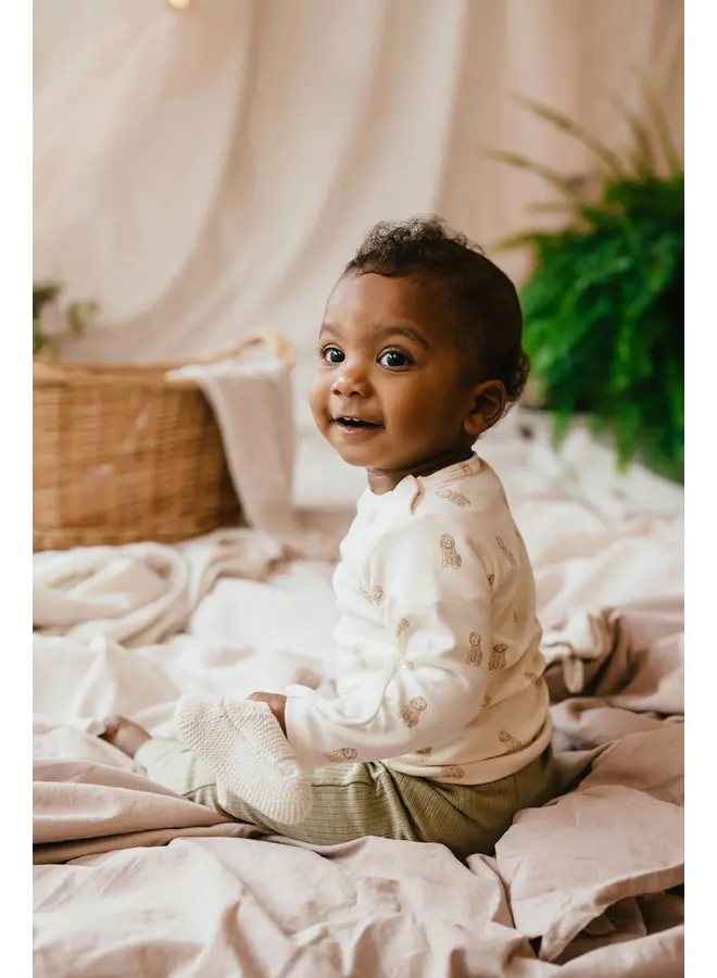 A Tiny Story - Baby t-shirt long sleeve - Ecru