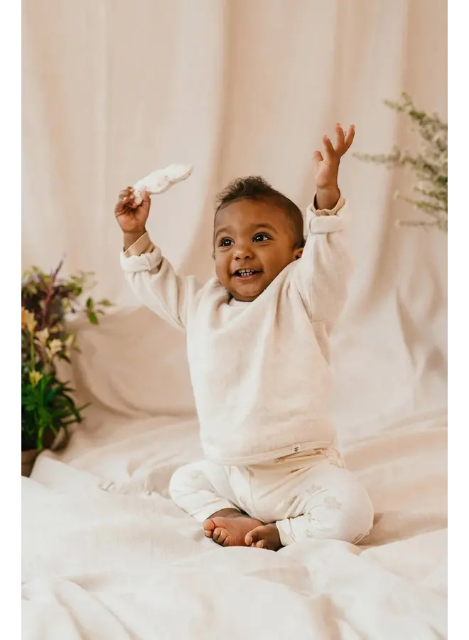 A Tiny Story - Baby pullover - Ecru melange