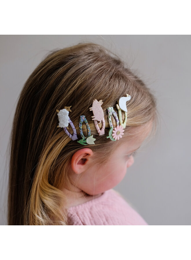 Mimi & Lula - Farmyard mini clic clacs - Multi