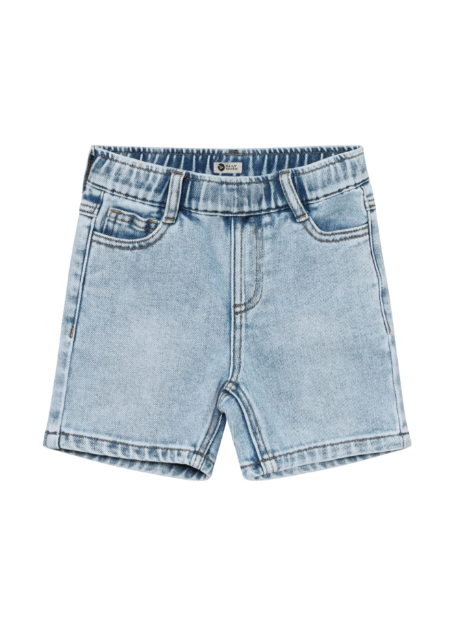 Denim baggy shorts - Blue denim