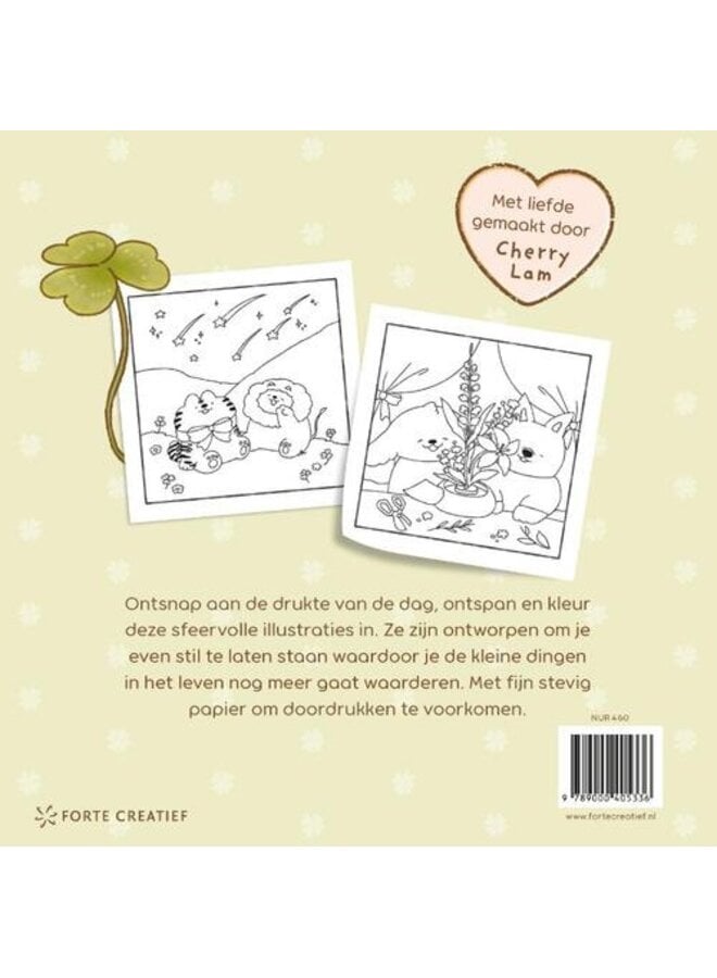 Forte - Cozy charm - Cute en gelukkig kleurboek
