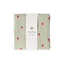 Studio Noos - Swaddle print large - Green hearts