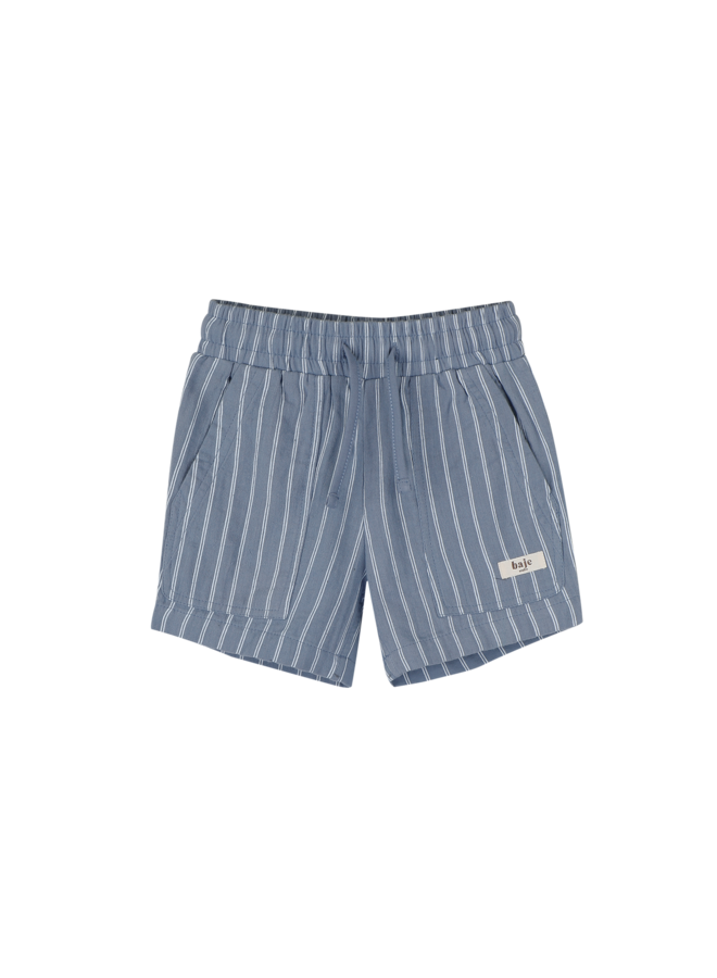 Leslie x Baje Studio - Mathieu shorts - Blue stone