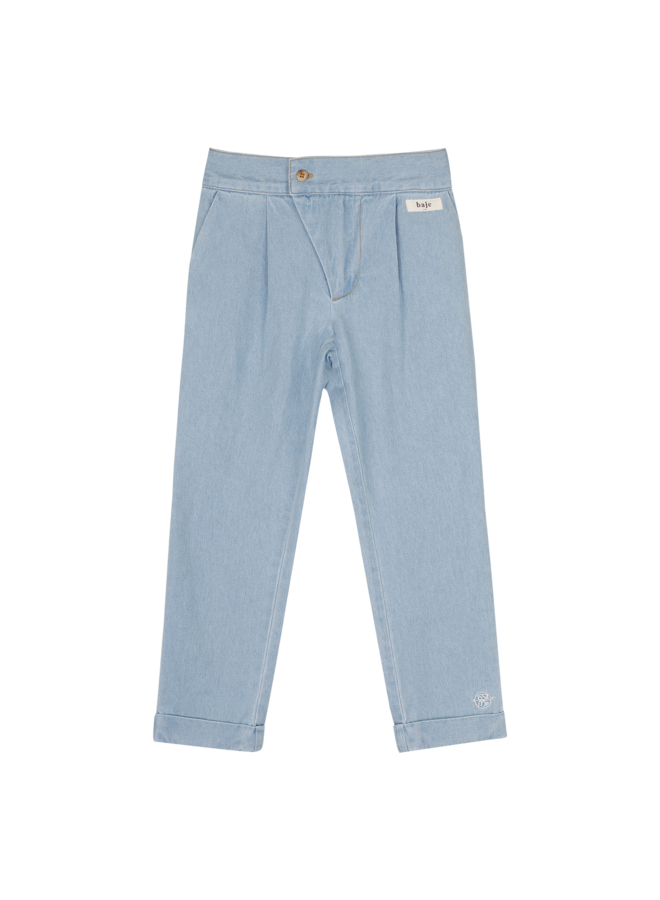 Leslie x Baje Studio - Mael pants - Blue denim