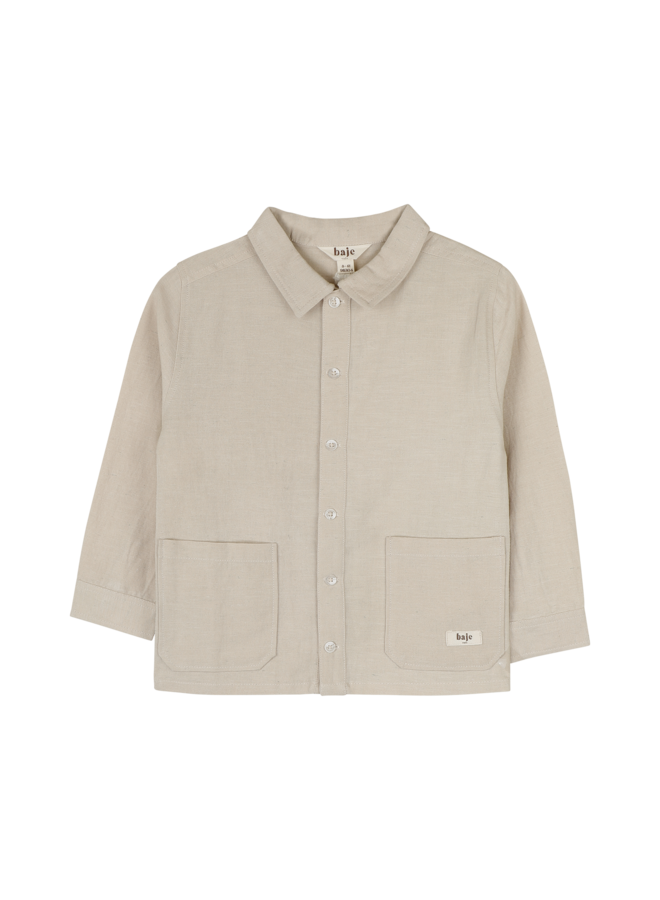 Leslie x Baje Studio - Mace blouse longsleeve - Beige