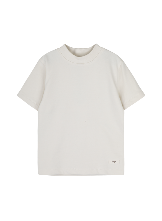 Leon shortsleeve - White coconut