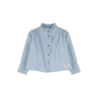 Baje Studio - Lala blouse longsleeve - Blue denim light