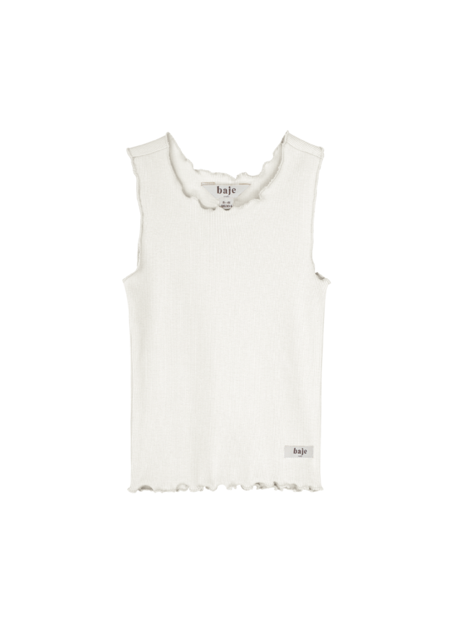 Baje Studio - Jutia singlet - White