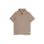 Baje Studio - Hervas shortsleeve polo - Taupe cafe