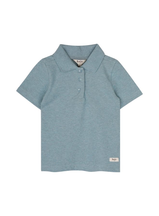Gijon shortsleeve polo - Blue sea