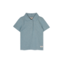 Baje Studio - Gijon shortsleeve polo - Blue sea