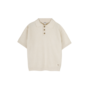 Baje Studio - Fygo shortsleeve polo - White coconut