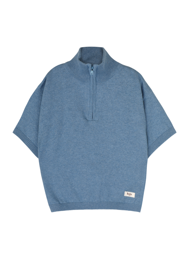 Baje Studio - Fayon shortsleeve - Blue sea