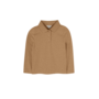 Baje Studio - Elx longsleeve polo - Brown coconut