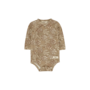 Baje Studio - Djolie bodysuit - Brown AOP
