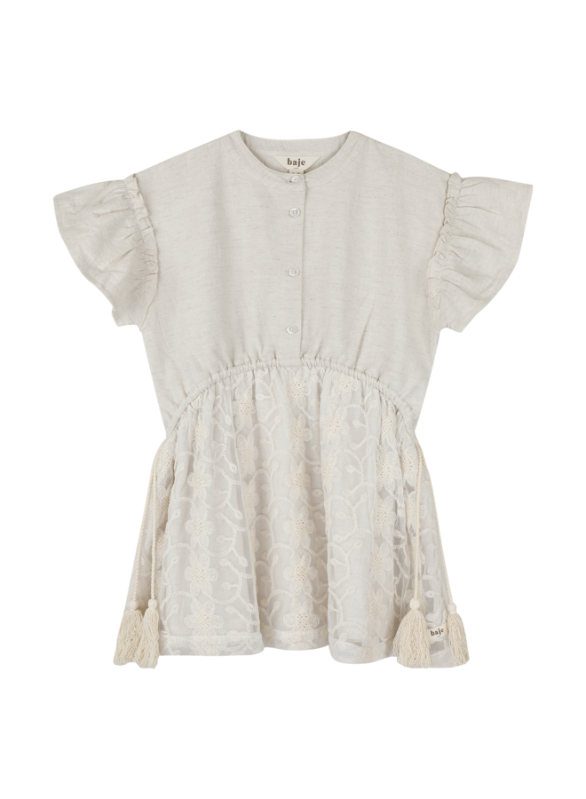 Baje Studio - Claudie dress - Off-white