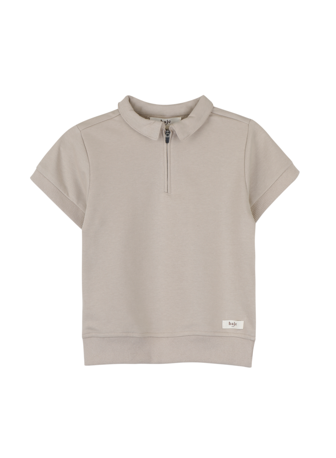 Baje Studio - Teba shortsleeve - Taupe cafe