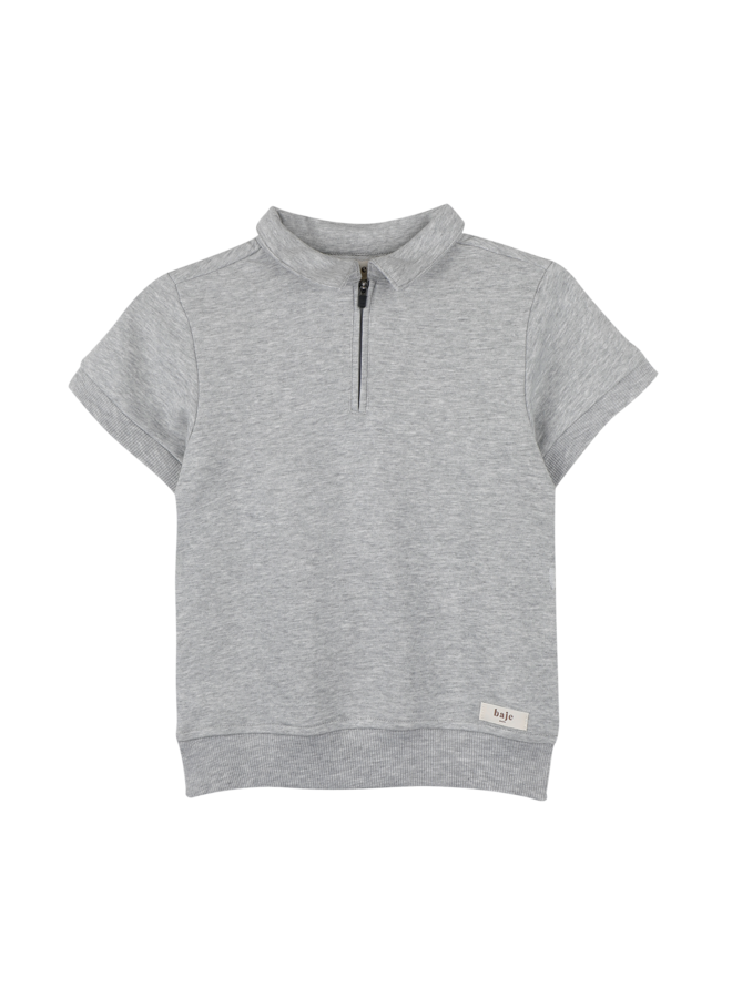 Teba shortsleeve - Grey melange