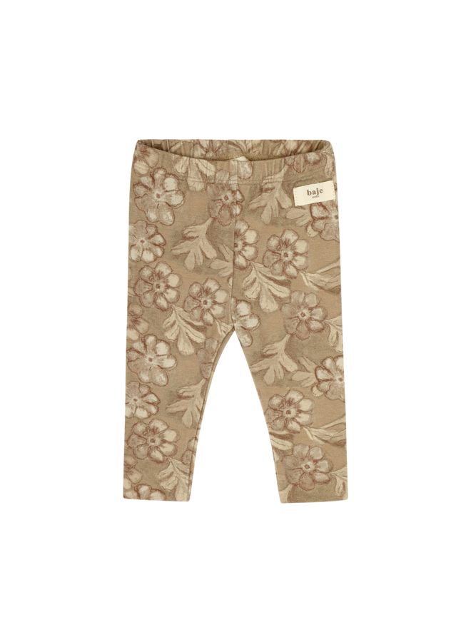Nevada legging - Brown AOP