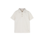Baje Studio - Najera shortsleeve polo - Creme melange