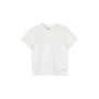 Leslie x Baje Studio - Moss shortsleeve - White cloud