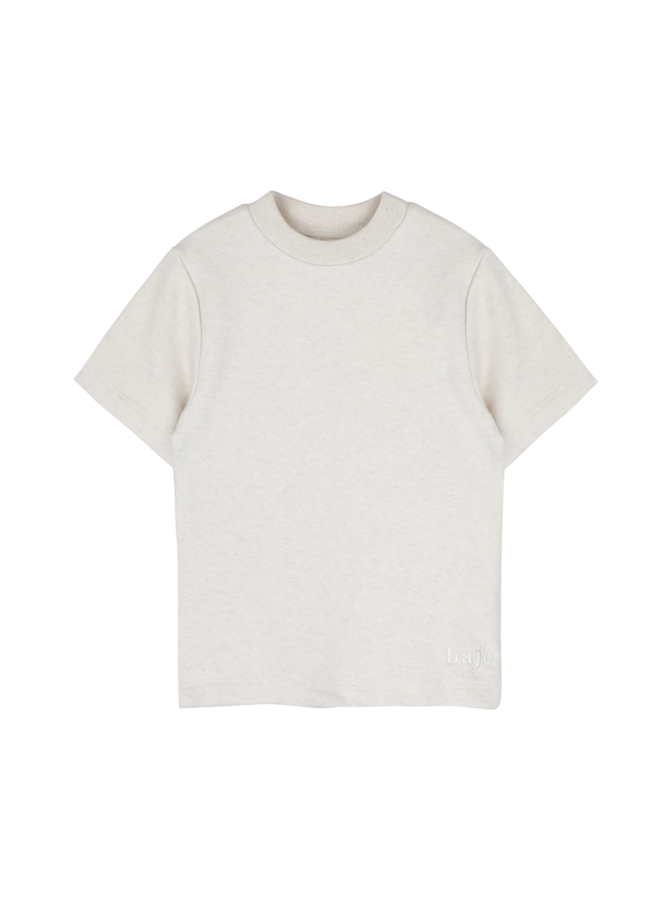 Alfaro shortsleeve - Creme melange