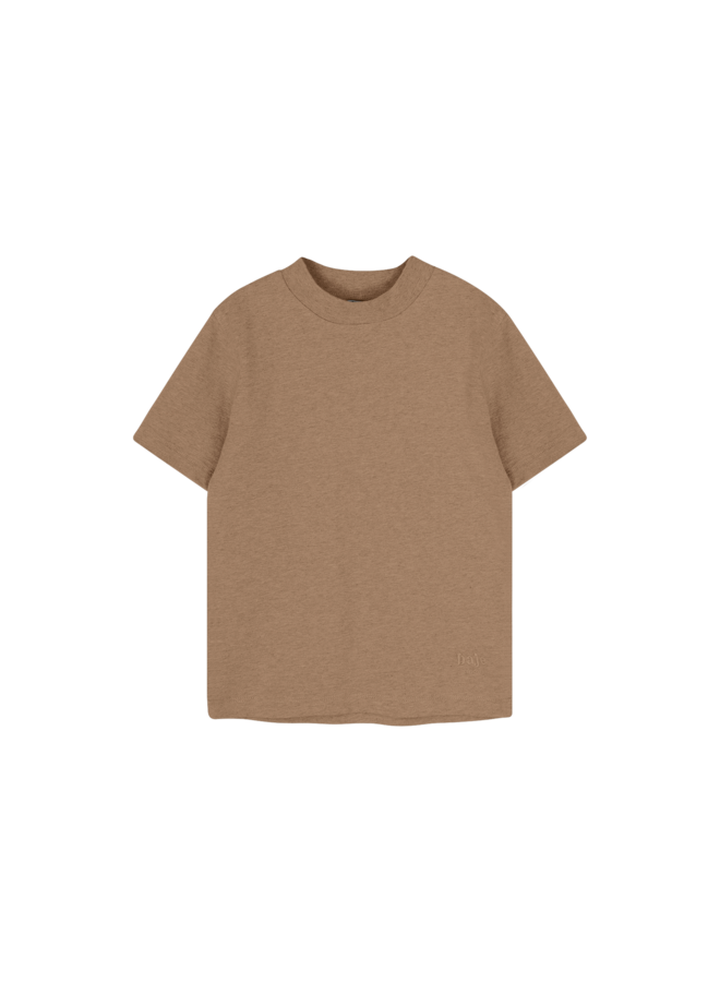 Baje Studio - Adrian shortsleeve - Brown coconut