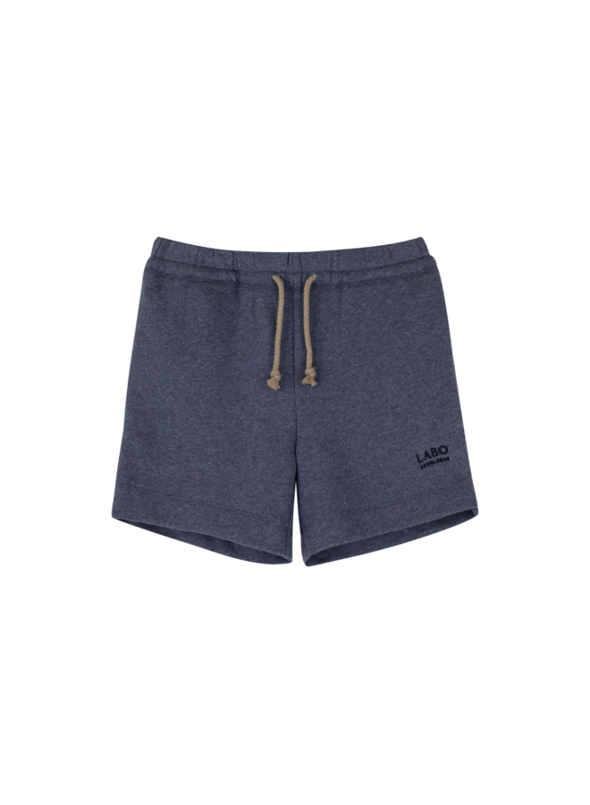 Lennon shorts - Blue denim melange