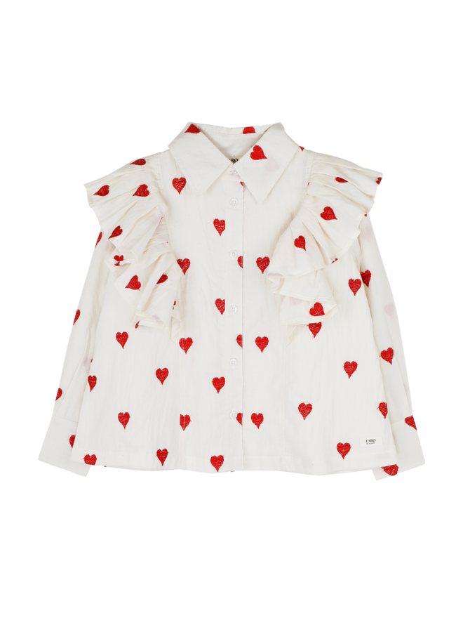 Labo de Colores - Loe blouse - White