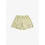 Bobo Choses - Spicy window pane woven bermuda shorts - Yellow