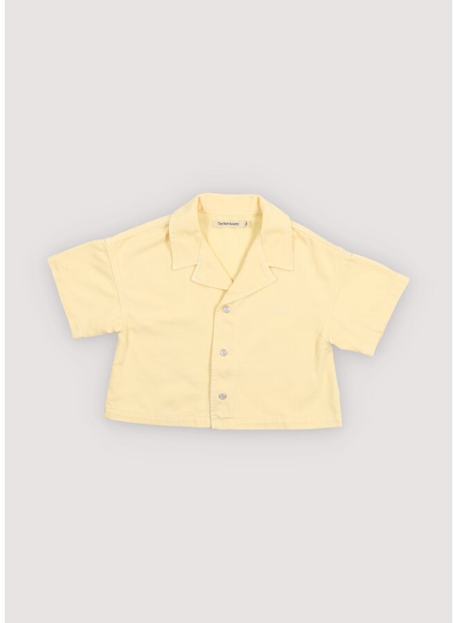 The New Society - Bellis shirt - Soft lemon