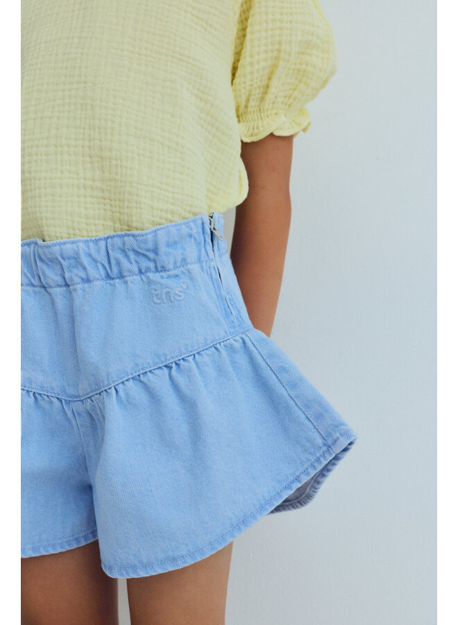 The New Society - Bellis short - Light denim