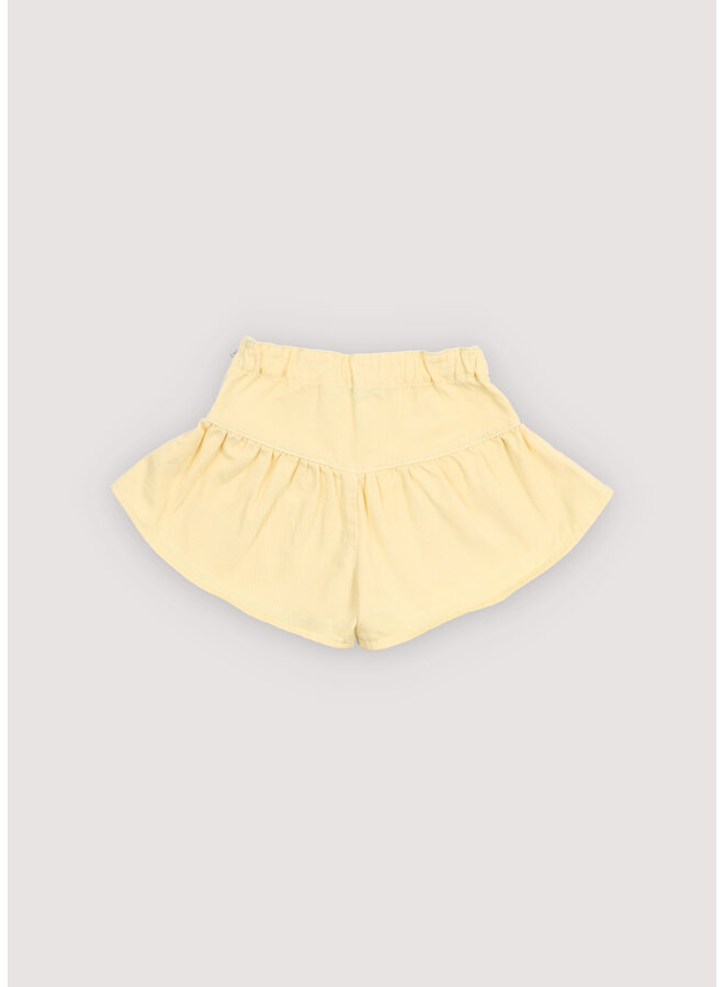 The New Society - Bellis short - Soft lemon