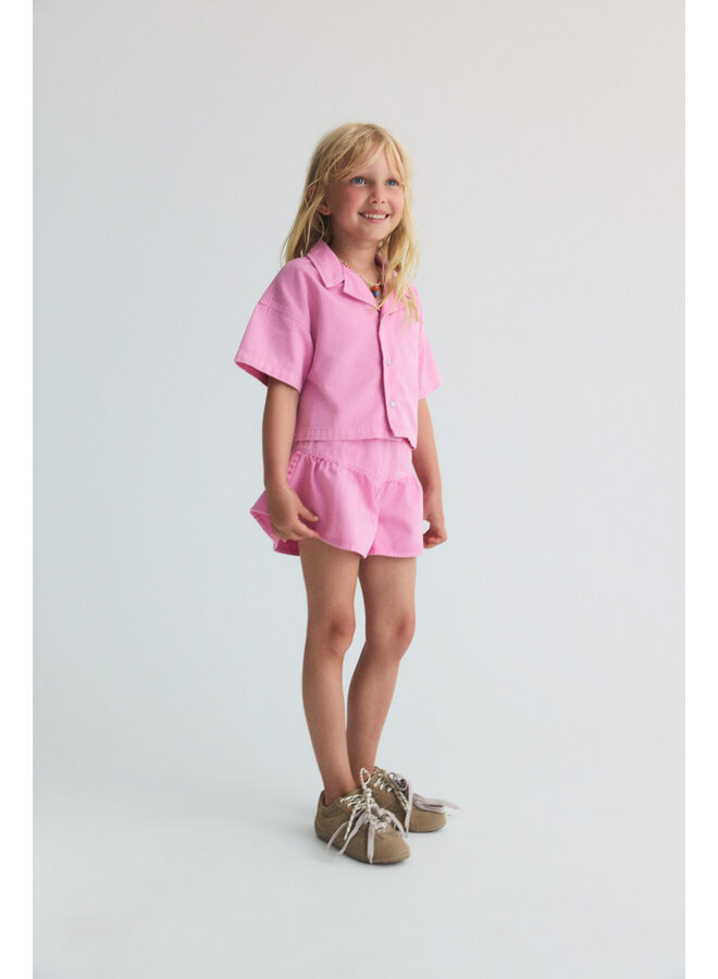 The New Society - Bellis t-shirt - Blush rose